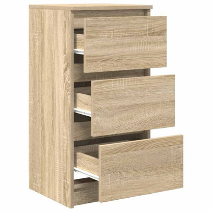 Sideboard Sonoma-Eiche 37,5x35x76 cm Holzwerkstoff
