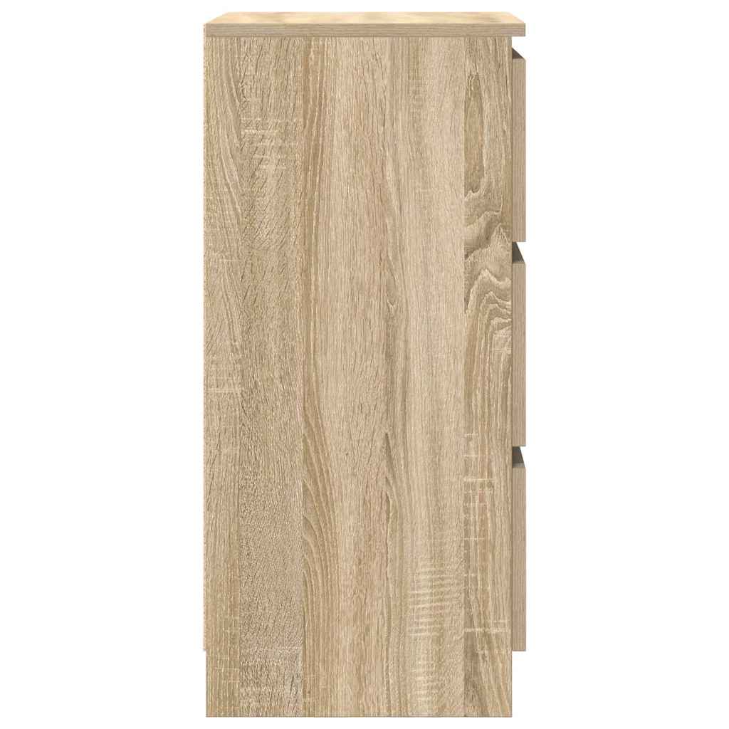 Sideboard Sonoma-Eiche 37,5x35x76 cm Holzwerkstoff