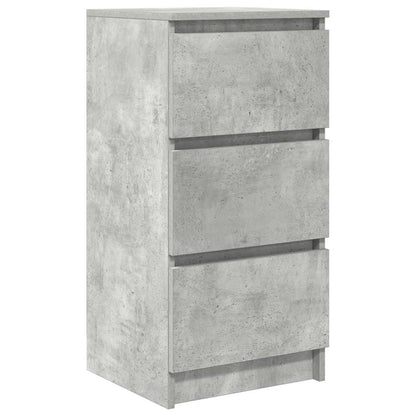 Sideboard Betongrau 37,5x35x76 cm Holzwerkstoff
