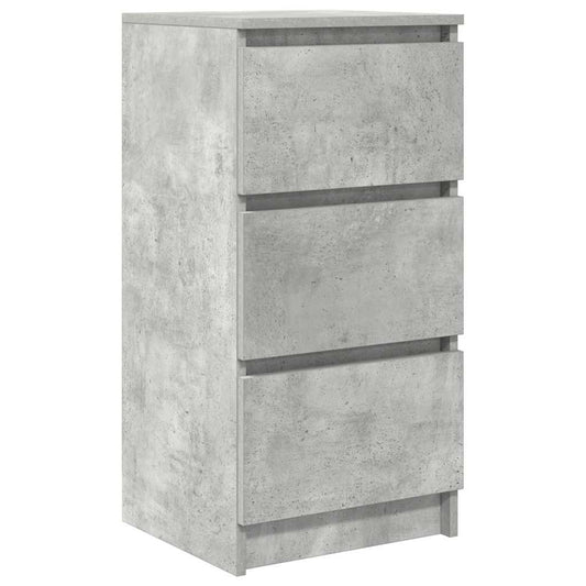 Sideboard Betongrau 37,5x35x76 cm Holzwerkstoff