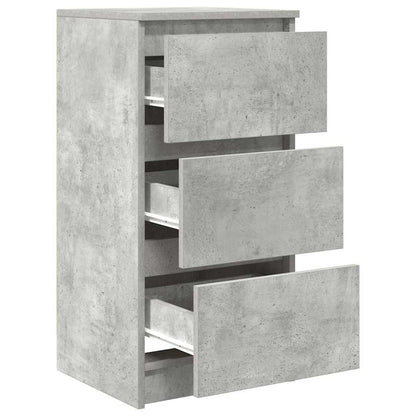 Sideboard Betongrau 37,5x35x76 cm Holzwerkstoff