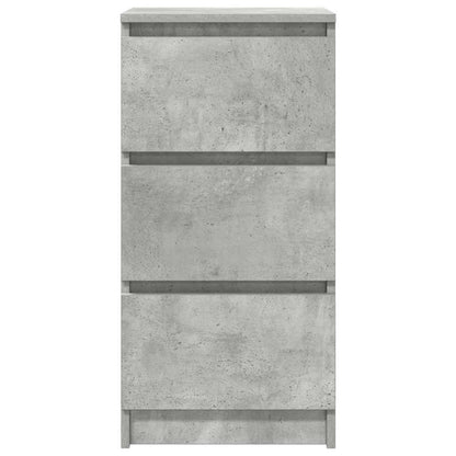 Sideboard Betongrau 37,5x35x76 cm Holzwerkstoff