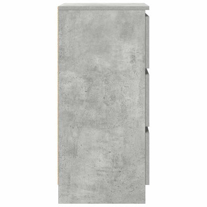 Sideboard Betongrau 37,5x35x76 cm Holzwerkstoff