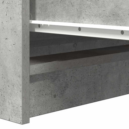Sideboard Betongrau 37,5x35x76 cm Holzwerkstoff