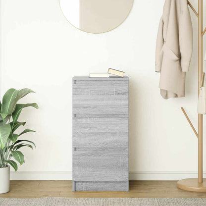 Sideboard Grau Sonoma 37,5x35x76 cm Holzwerkstoff