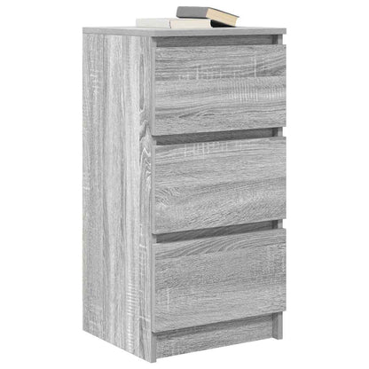 Sideboard Grau Sonoma 37,5x35x76 cm Holzwerkstoff