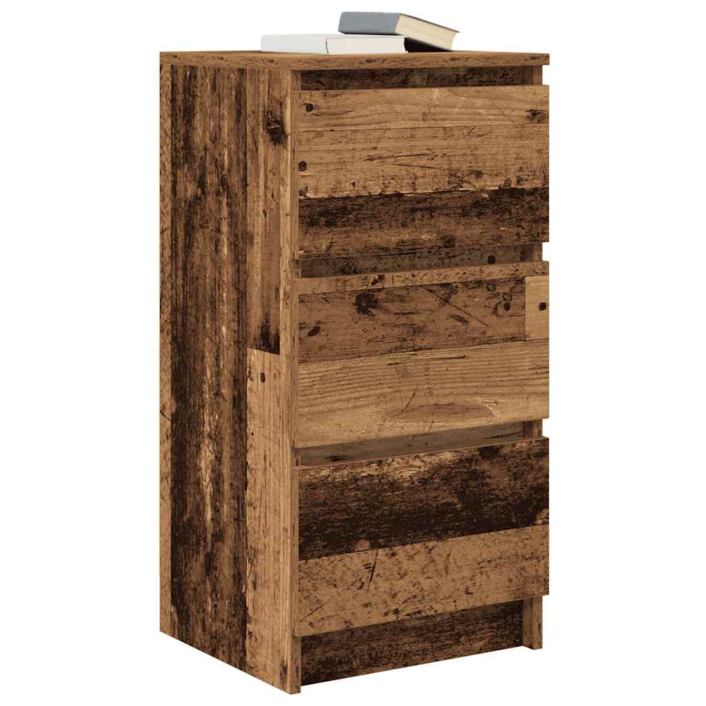 Sideboard Altholz-Optik 37,5x35x76 cm Holzwerkstoff