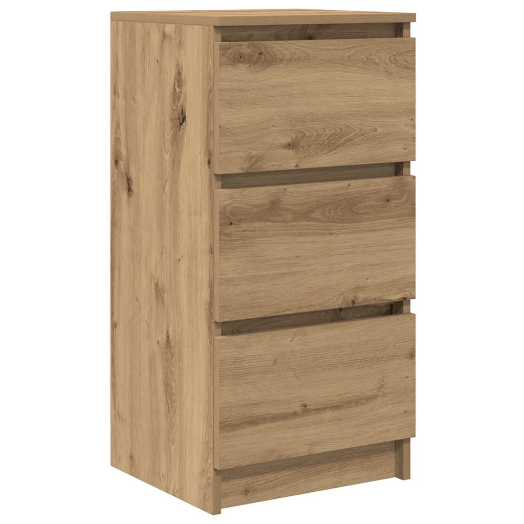 Sideboard Artisan-Eiche 37,5x35x76 cm Holzwerkstoff
