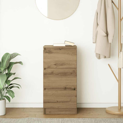 Sideboard Artisan-Eiche 37,5x35x76 cm Holzwerkstoff