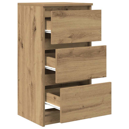 Sideboard Artisan-Eiche 37,5x35x76 cm Holzwerkstoff