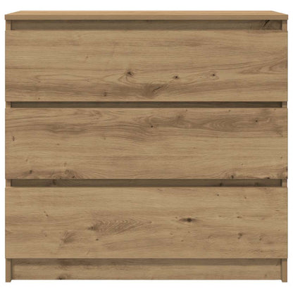 Sideboard Artisan-Eiche 80x35x76 cm Holzwerkstoff