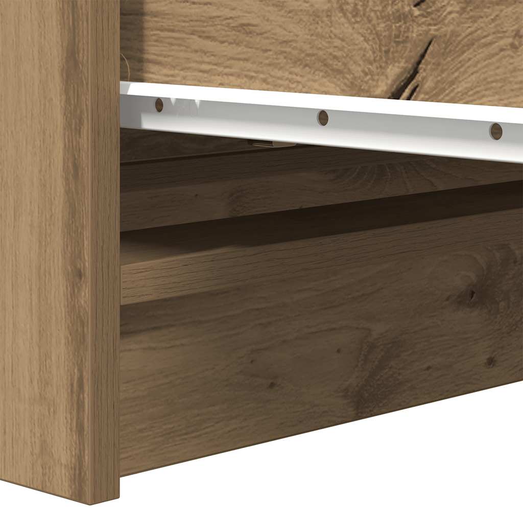 Sideboard Artisan-Eiche 80x35x76 cm Holzwerkstoff