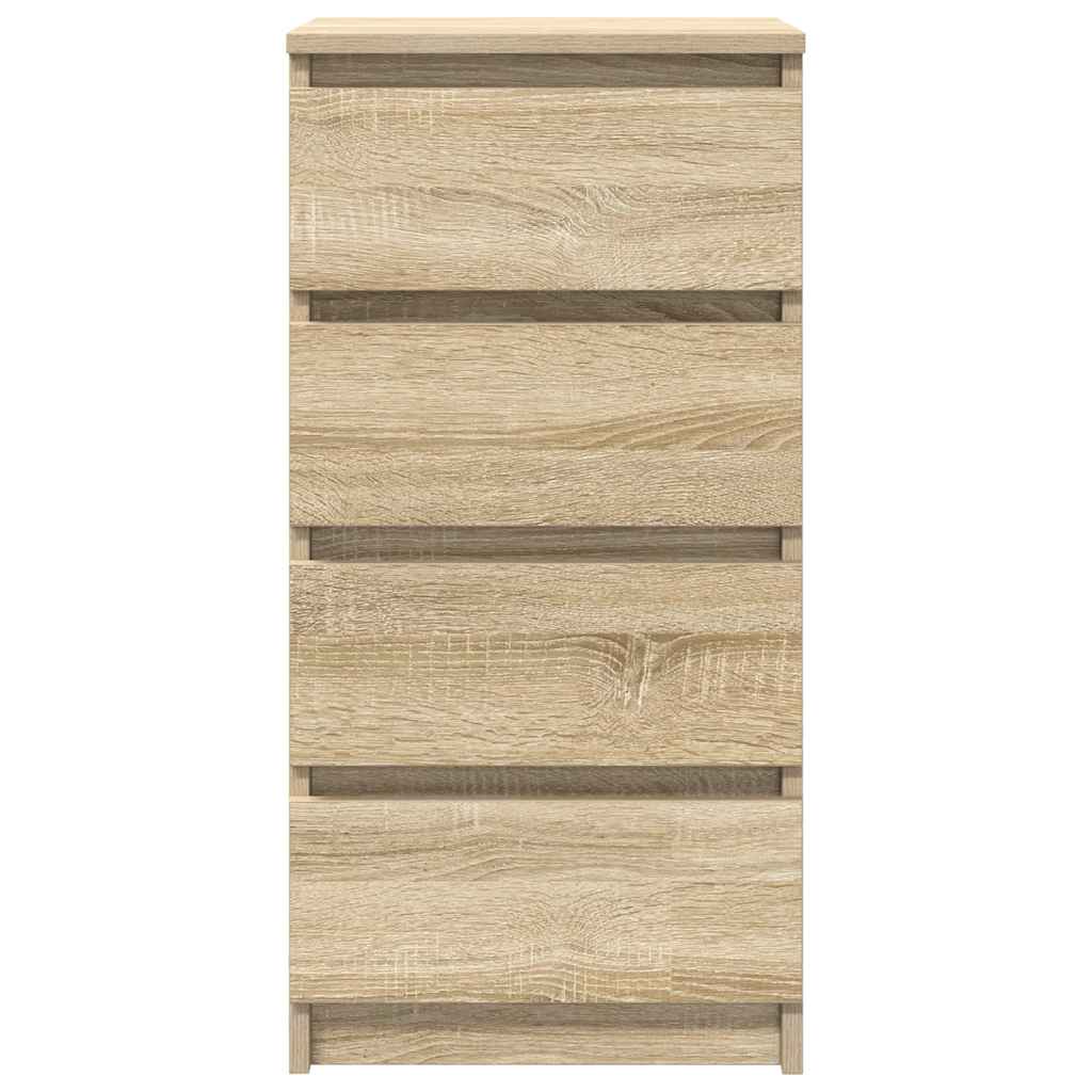 Sideboard Sonoma-Eiche 37,5x35x76 cm Holzwerkstoff