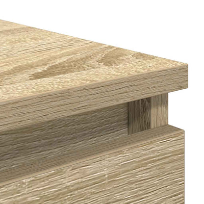 Sideboard Sonoma-Eiche 37,5x35x76 cm Holzwerkstoff