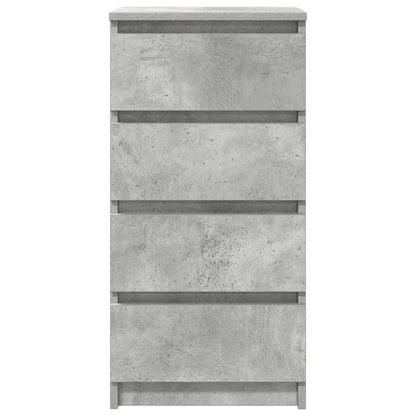 Sideboard Betongrau 37,5x35x76 cm Holzwerkstoff