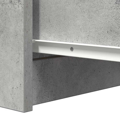 Sideboard Betongrau 37,5x35x76 cm Holzwerkstoff