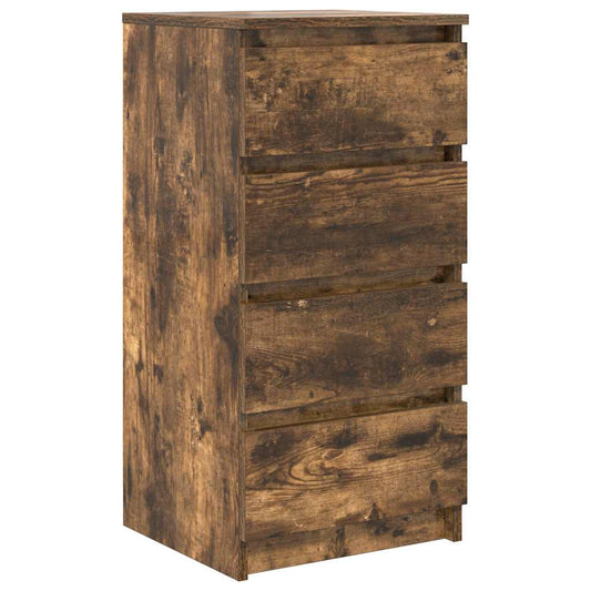 Sideboard Räuchereiche 37,5x35x76 cm Holzwerkstoff