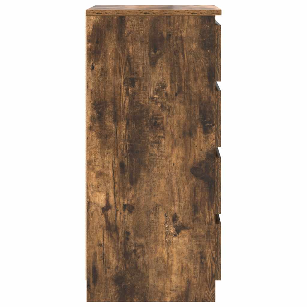 Sideboard Räuchereiche 37,5x35x76 cm Holzwerkstoff