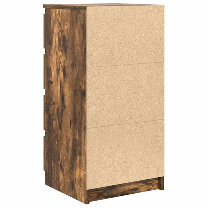 Sideboard Räuchereiche 37,5x35x76 cm Holzwerkstoff