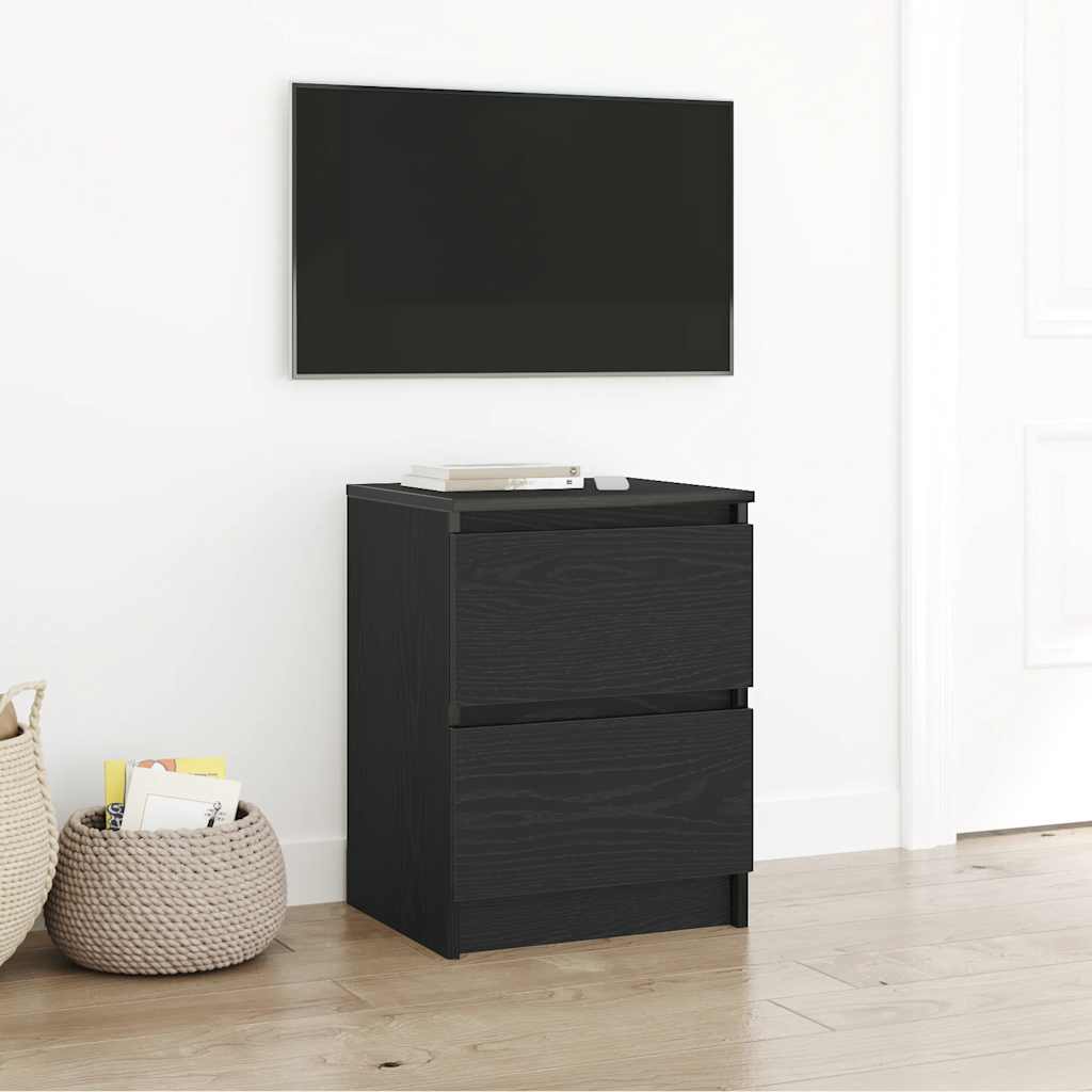TV-Schrank Schwarz 40x35x54 cm Holzwerkstoff