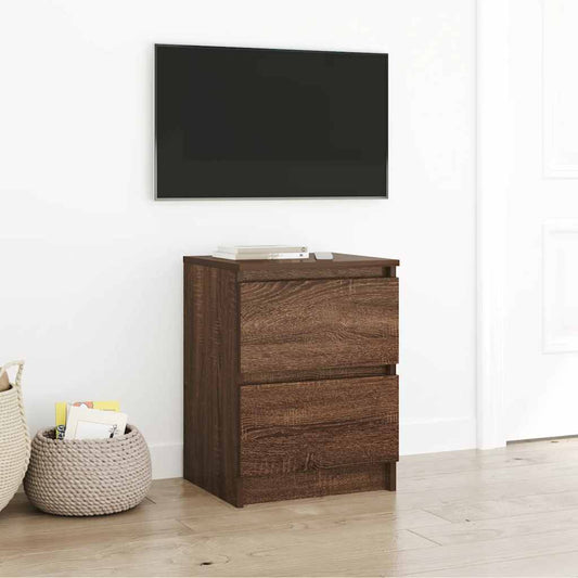TV-Schrank Braun Eichen-Optik 40x35x54 cm Holzwerkstoff