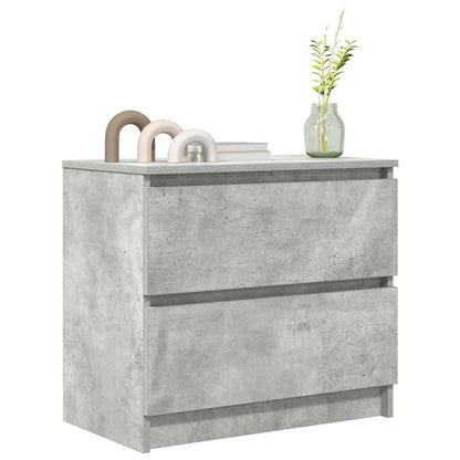 TV-Schrank Betongrau 60x35x54 cm Holzwerkstoff