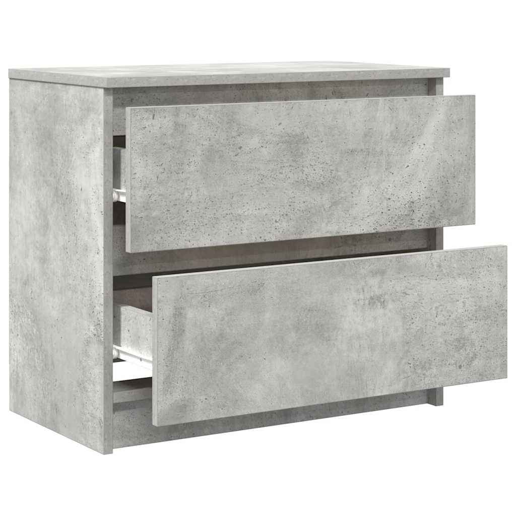 TV-Schrank Betongrau 60x35x54 cm Holzwerkstoff