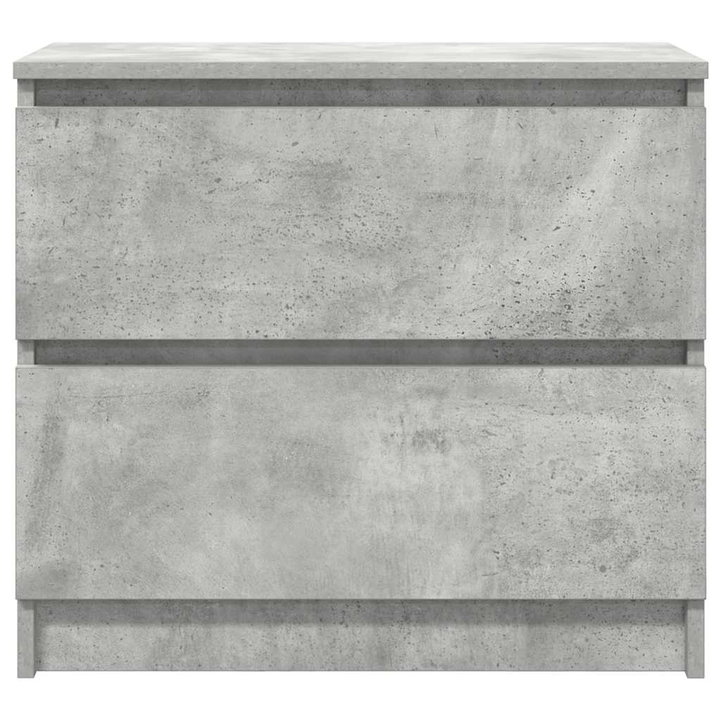 TV-Schrank Betongrau 60x35x54 cm Holzwerkstoff