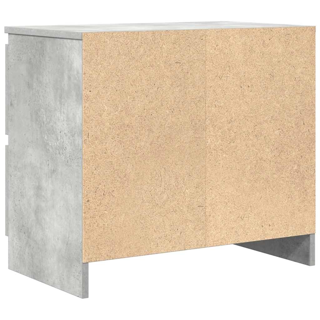 TV-Schrank Betongrau 60x35x54 cm Holzwerkstoff