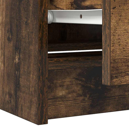 TV-Schrank Räuchereiche 60x35x54 cm Holzwerkstoff