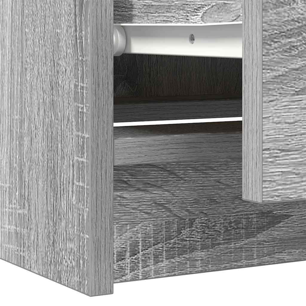 TV-Schrank Grau Sonoma 60x35x54 cm Holzwerkstoff