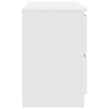 TV-Schrank Weiß 80x35x54 cm Holzwerkstoff
