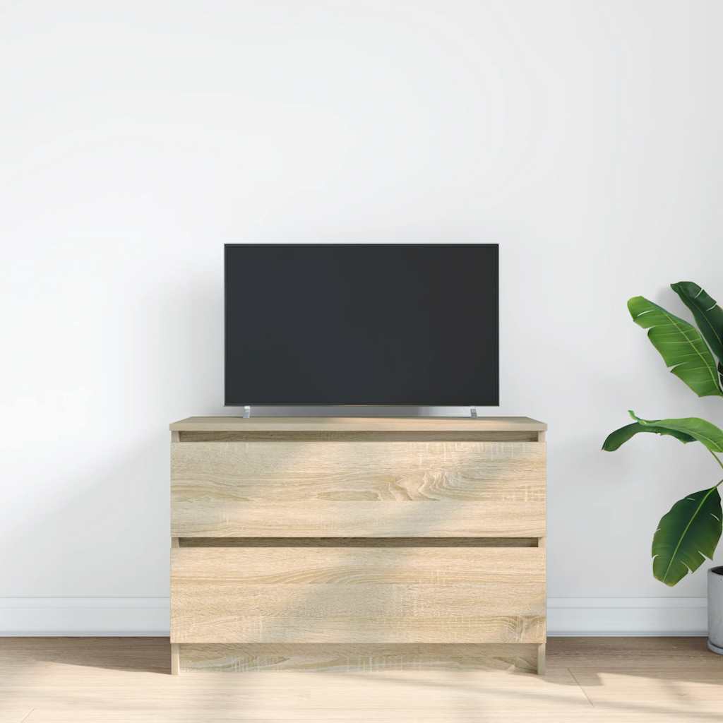 TV-Schrank Sonoma-Eiche 80x35x54 cm Holzwerkstoff