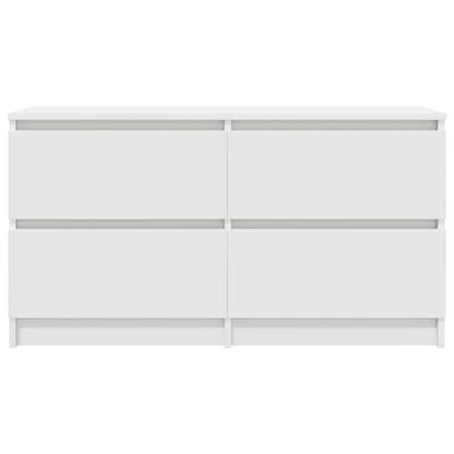 TV-Schrank Weiß 100x35x54 cm Holzwerkstoff