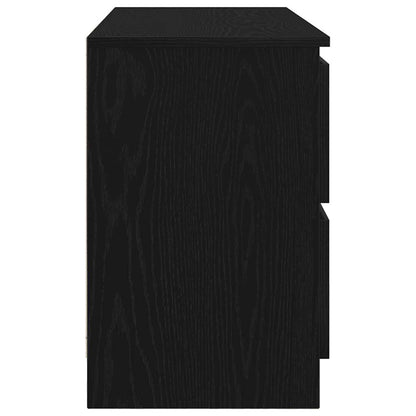 TV-skab Sort 100x35x54 cm Træ Materiale