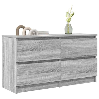TV-Schrank Grau Sonoma 100x35x54 cm Holzwerkstoff