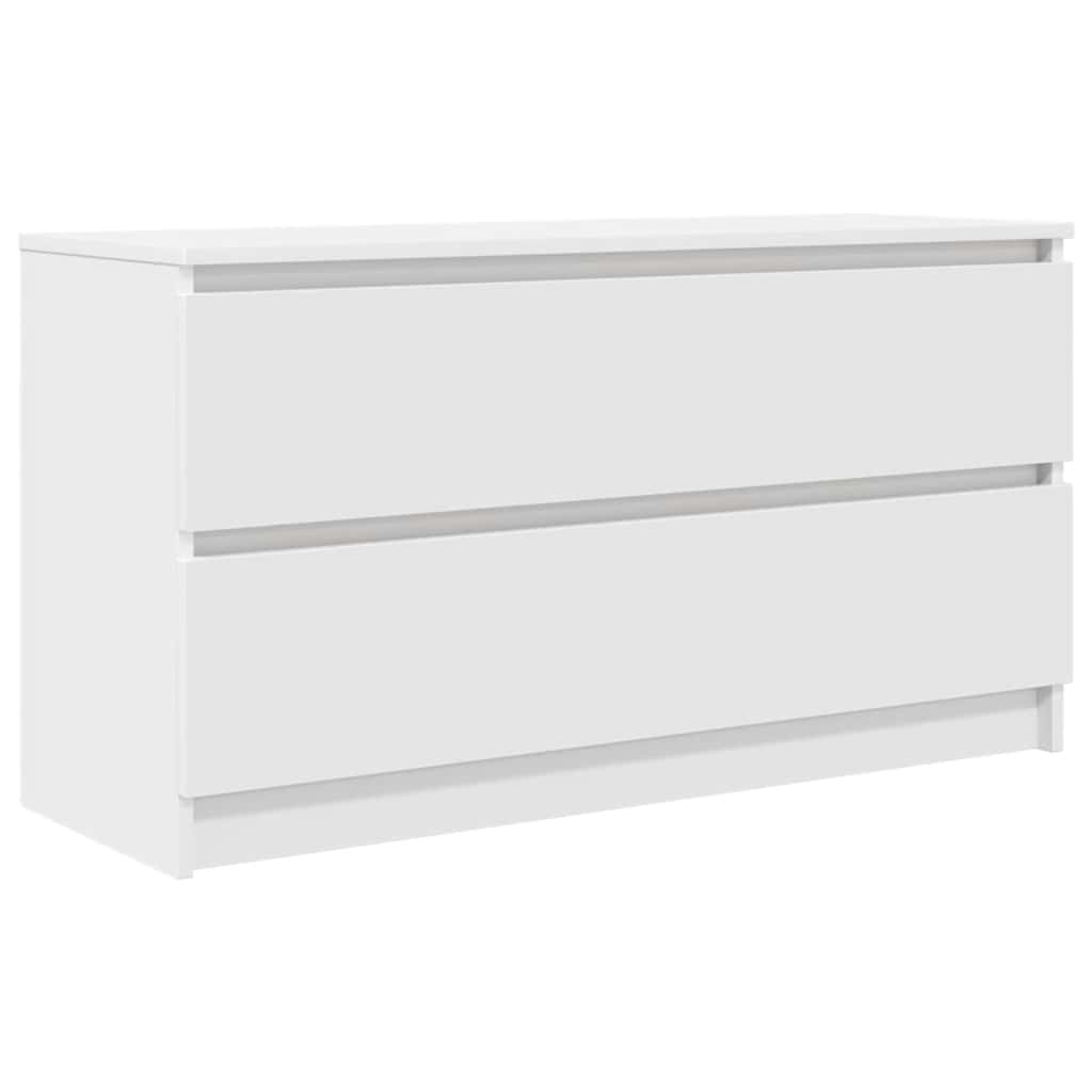 TV-Schrank Weiß 100x35x54 cm Holzwerkstoff