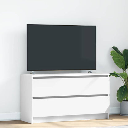 TV-Schrank Weiß 100x35x54 cm Holzwerkstoff