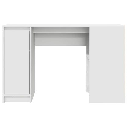 Schreibtisch Weiß 120x42x76 cm Holzwerkstoff