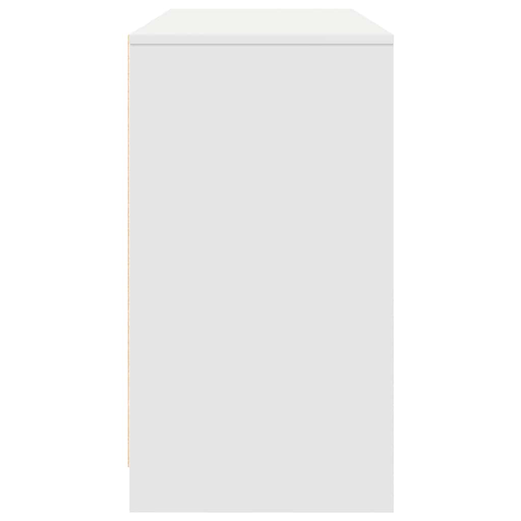 Schreibtisch Weiß 120x42x76 cm Holzwerkstoff