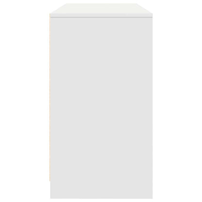 Schreibtisch Weiß 120x42x76 cm Holzwerkstoff