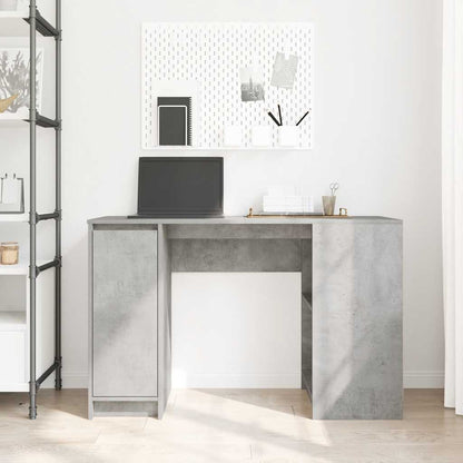 Schreibtisch Betongrau 120x42x76 cm Holzwerkstoff