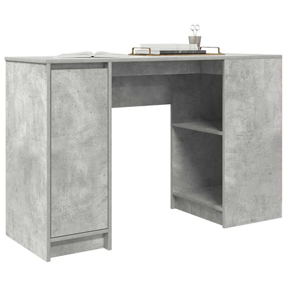 Schreibtisch Betongrau 120x42x76 cm Holzwerkstoff