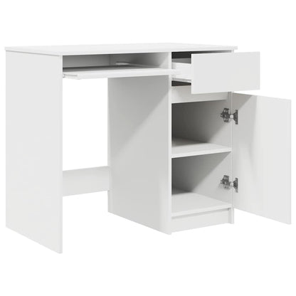 Schreibtisch Weiß 86x49x76 cm Holzwerkstoff