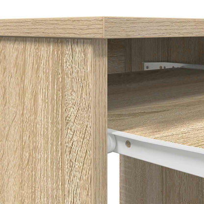 Schreibtisch Sonoma-Eiche 86x49x76 cm Holzwerkstoff