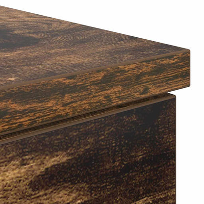 Schreibtisch Räuchereiche 86x49x76 cm Holzwerkstoff