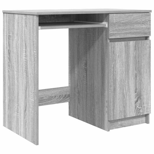Schreibtisch Grau Sonoma 86x49x76 cm Holzwerkstoff