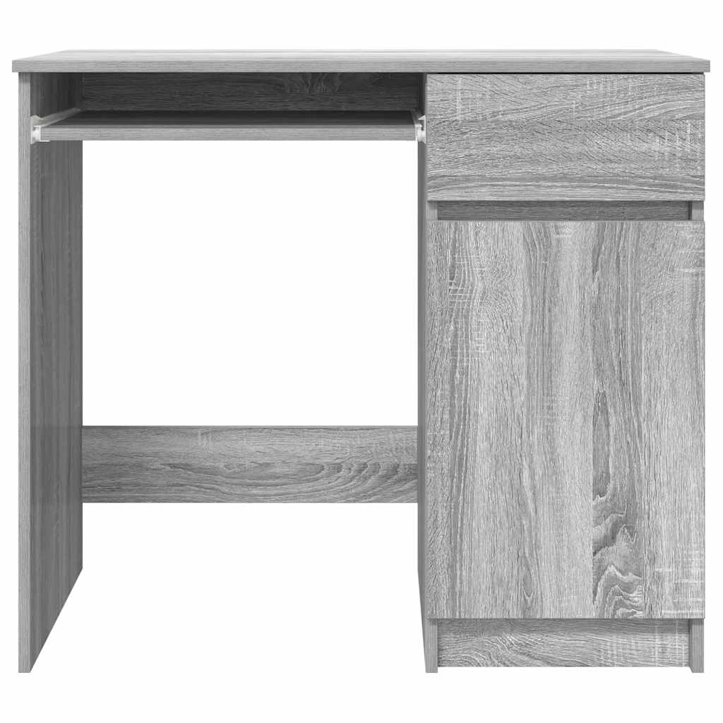 Schreibtisch Grau Sonoma 86x49x76 cm Holzwerkstoff