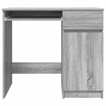 Schreibtisch Grau Sonoma 86x49x76 cm Holzwerkstoff