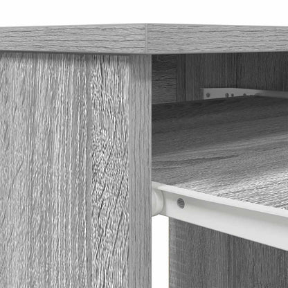 Schreibtisch Grau Sonoma 86x49x76 cm Holzwerkstoff